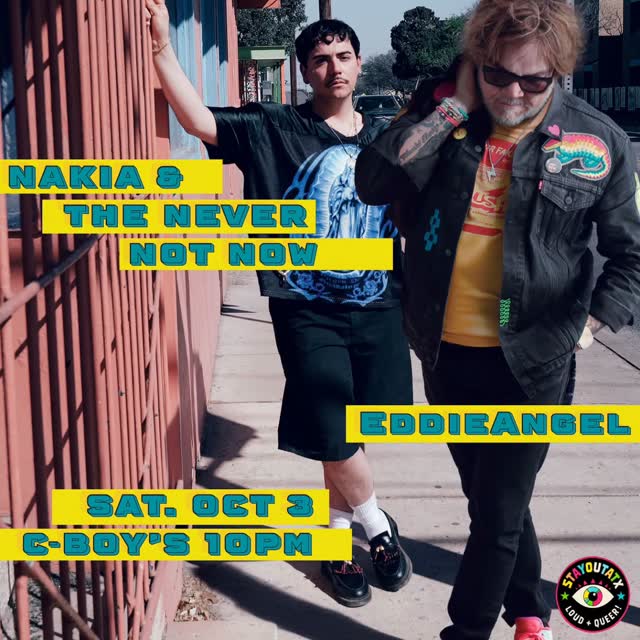 NAKIA & THE NEVER NOT NOW @ C-BOY'S