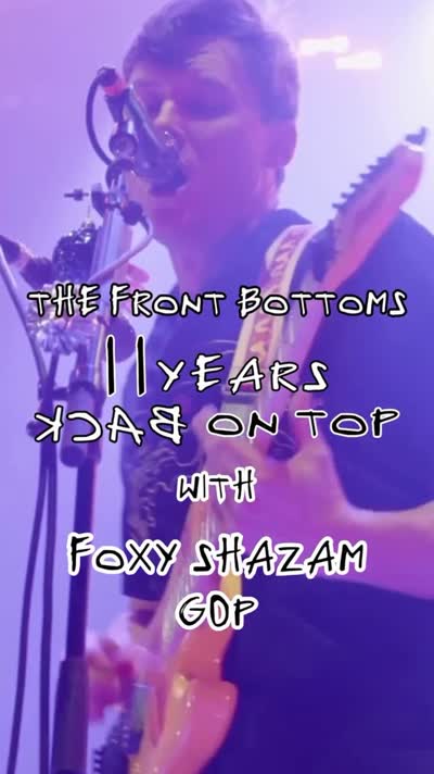 ARTIST SPOTLIGHT: The Front Bottoms celebrate 11 years of their label debut album "Back On Top"