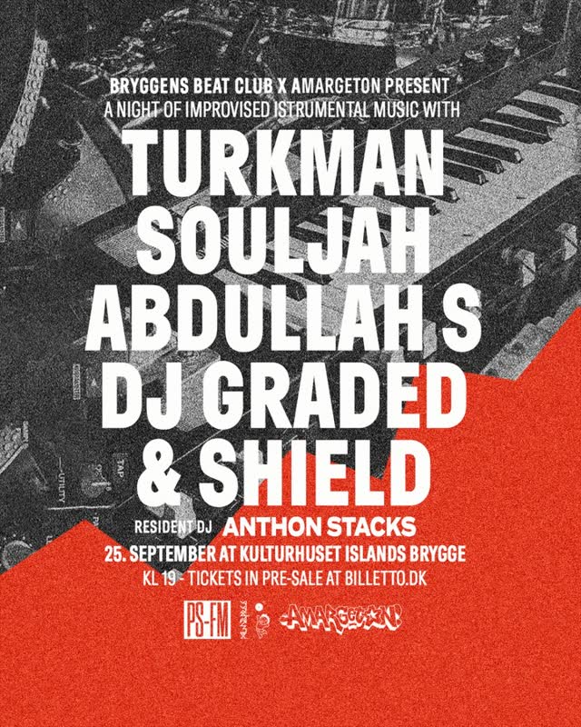 Bryggens Beat Club x Amargeton Present: A Night of Improvised Instrumental Music