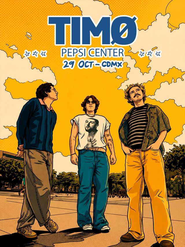 La cuenta regresiva ya comenzó. Este 29 de octubre, TIMØ llega para regalarnos una noche mágica llena de emociones, música y momentos que se quedarán contigo.