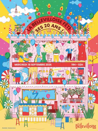 LA BELLEVILLOISE FÊTE SES 20 ANS