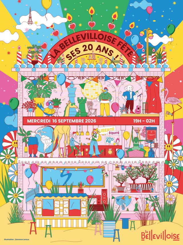 LA BELLEVILLOISE FÊTE SES 20 ANS