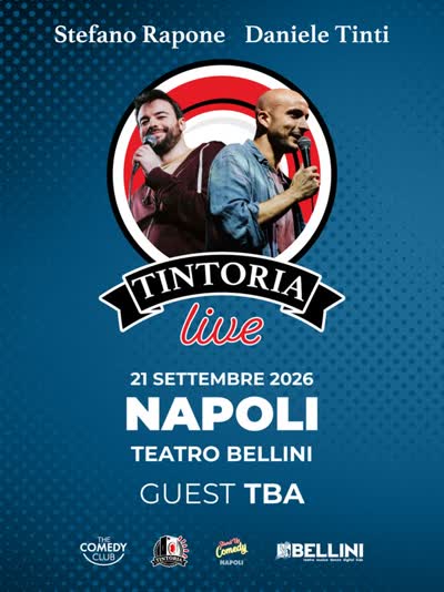 Il 21 settembre avremo il piacere di ospitare Tintoria Live. L’evento è sold out, a breve ci sarà l’annuncio dell’ospite!