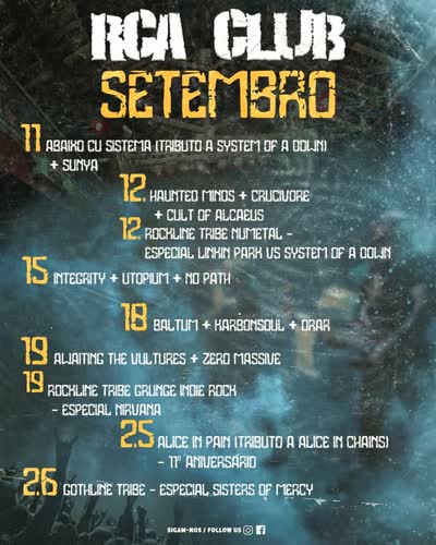 RCA Club Setembro