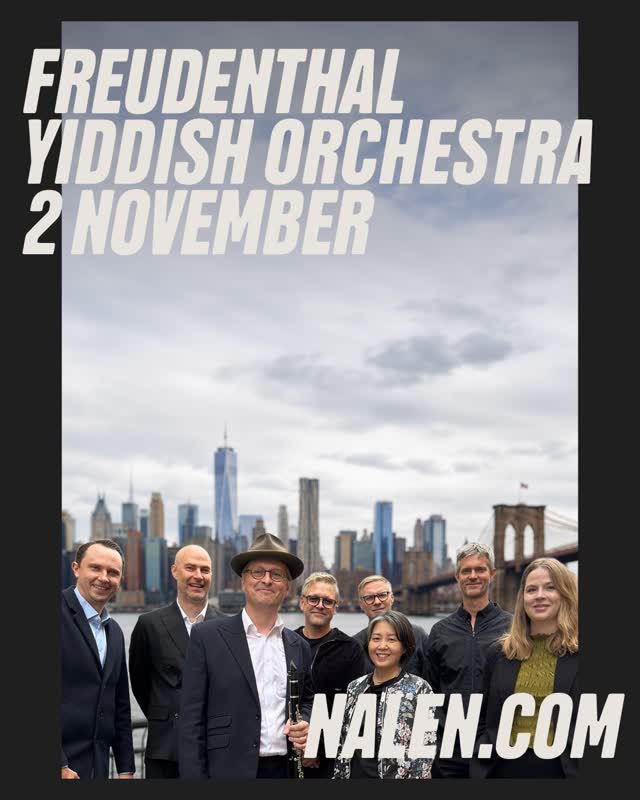 Freudenthal Yiddish Orchestra konsert på Nalen