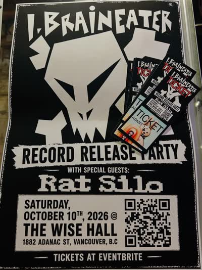 I. BRAINEATER RECORD RELEASE PARTY