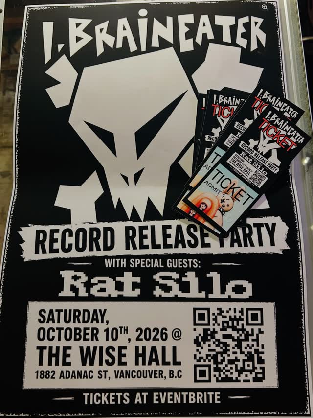 I. BRAINEATER RECORD RELEASE PARTY