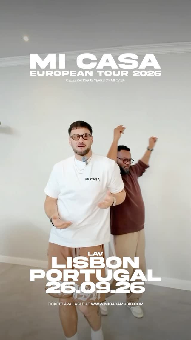 Lisbon 🇵🇹 We can't wait to end it all off with you !!
