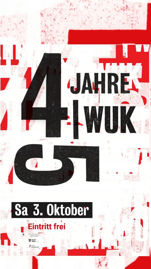 45 Jahre WUK – und wir feiern mit dir!