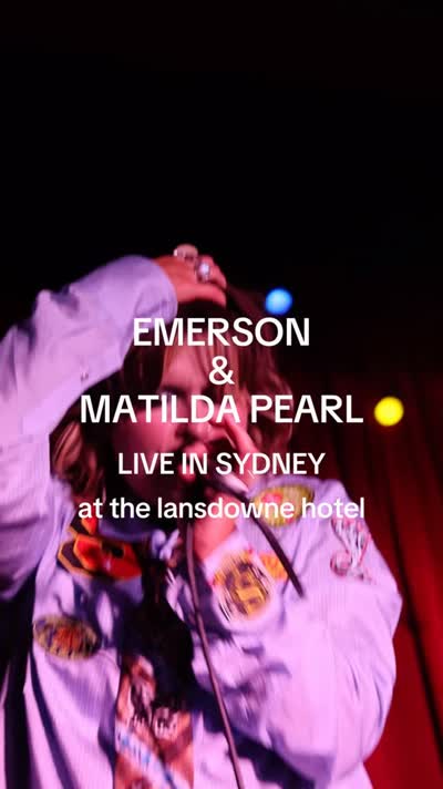 @theyloveemerson and @matilda_pearl’s show