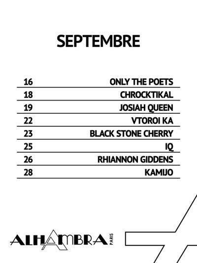 En septembre à l'Alhambra