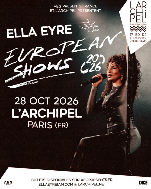 [annonce concert] L'Archipel présente : Ella Eyre