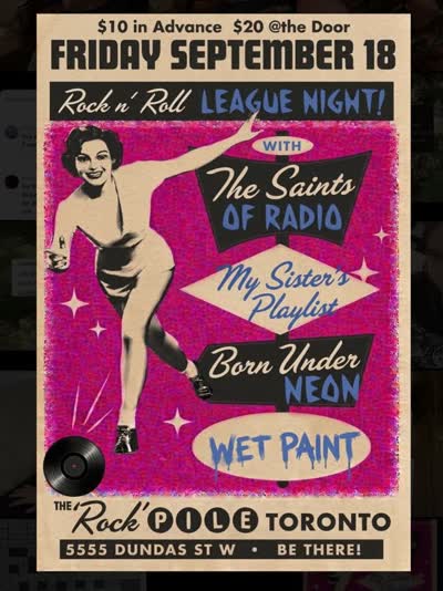 Rock n' Roll LEAGUE NIGHT!