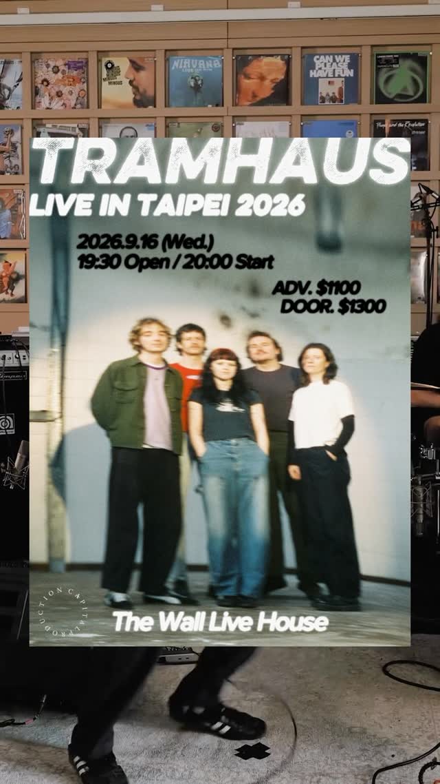 Tramhaus Live In Taipei 2026