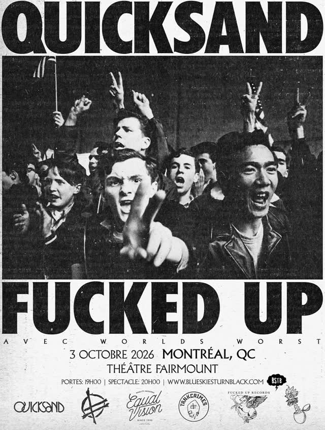 Quicksand + Fucked Up at Fairmount Theatre