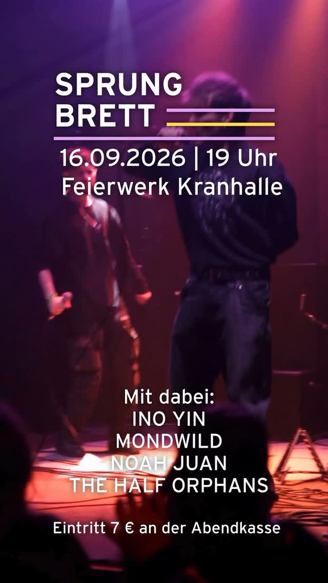 SPRUNGBRETT 2026 - Liveshow I