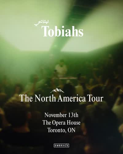 Just Announced !!️ @embracepresents: @tobiahs At The Opera House