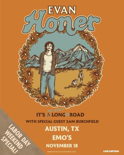 Labor Day weekend event with Evan Honer