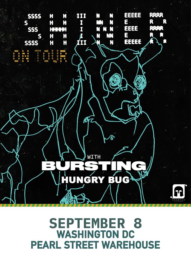 TUESDAY! Don’t miss @shinerkc with @burstingband and @hungrybugband on 9/8 @ Pearl Street Warehouse!