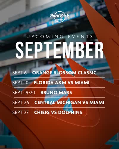 September Upcoming Events