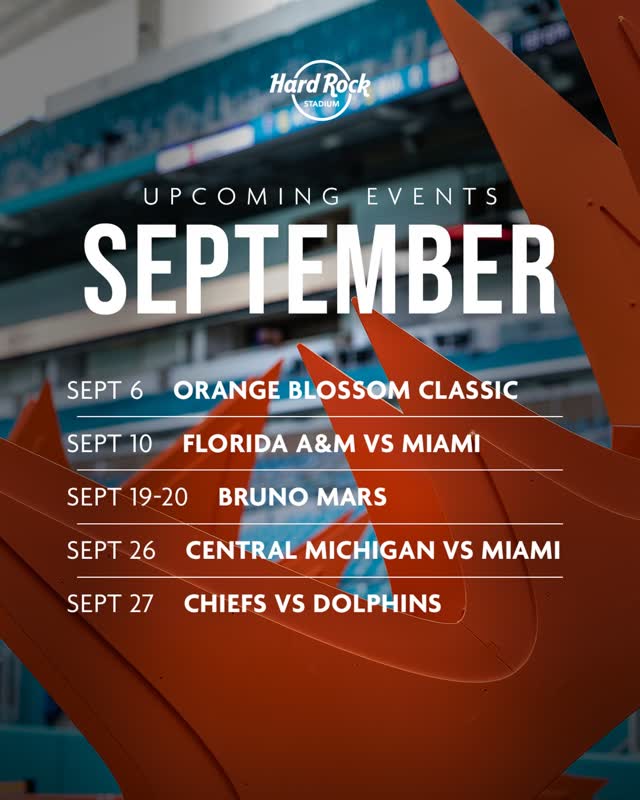 September Upcoming Events