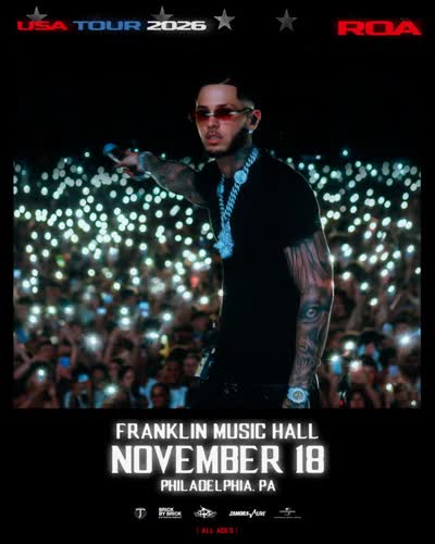ROA takes over Franklin Music Hall on November 18th !!
