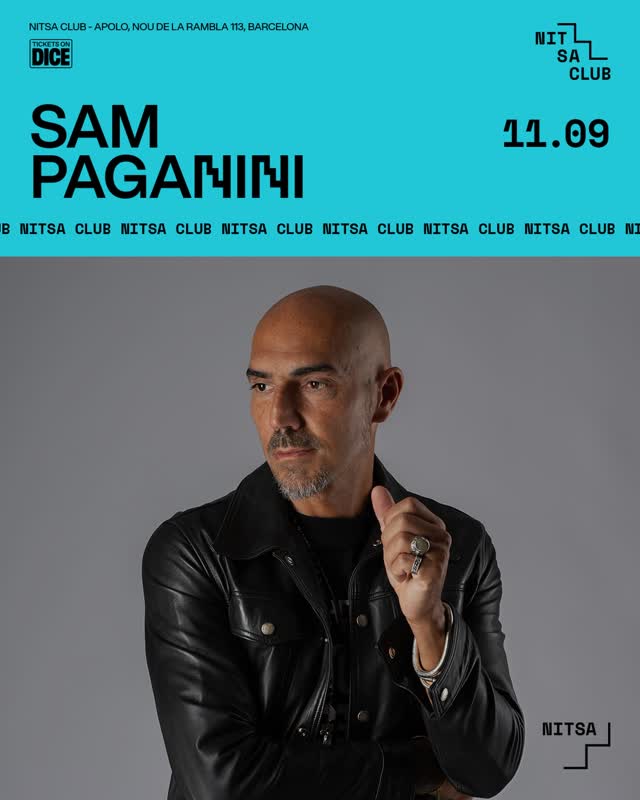 Italian maestro @sampaganini makes his Nitsa debut on September 11th