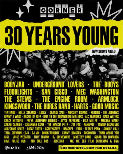 We’ve added heaps of new shows to help us celebrate our 30th birthday 🪩