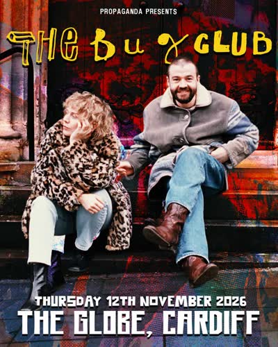Propaganda presents: Welsh garage-pop at full tilt. The Bug Club