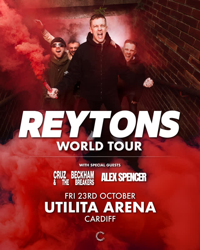 SPECIAL GUESTS ANNOUNCED 🚨 @thereytons come to Utilita Arena Cardiff this October with Special Guests @cruzbeckham & @itsthebreakers and @alexspencermusicuk 🎤🎸🎵