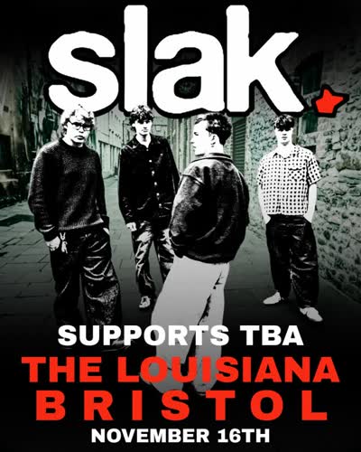 We’re headlining @louisiana.bristol on November 16th! Get your tickets in our bio now, it’s gonna be a banger!