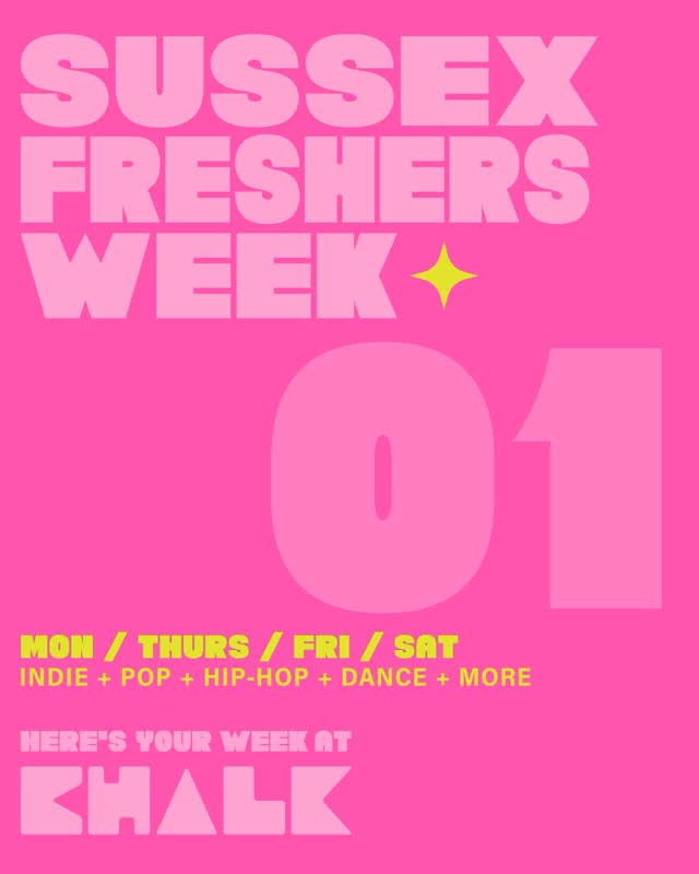 Sussex Freshers Week 01