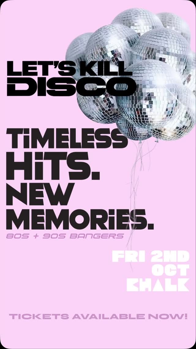 Let's Kill Disco