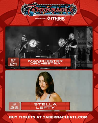 Tickets on sale NOW! Manchester Orchestra / Stella Lefty