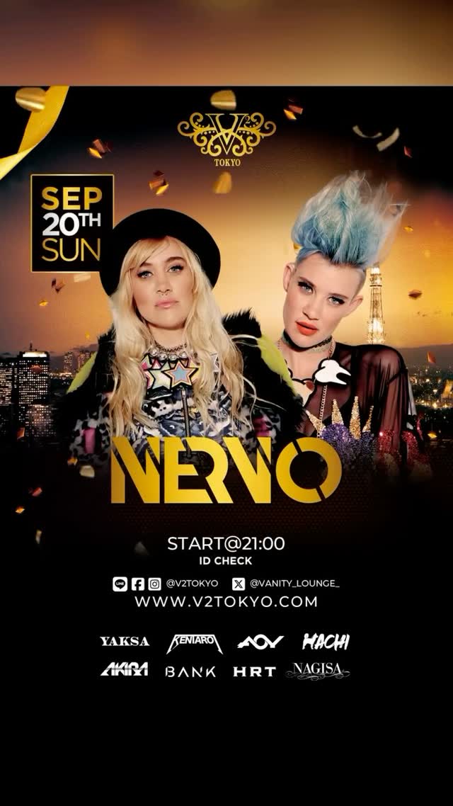 NERVO LIVE at V2 TOKYO