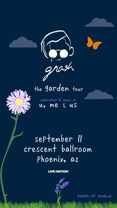 catch @gnash live at crescent this friday, sept 11th!