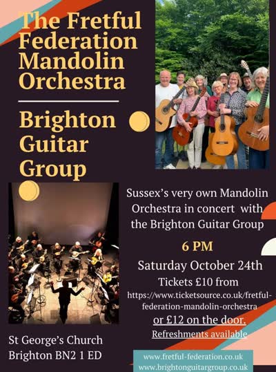 The Fretful Federation Mandolin Orchestra Concert