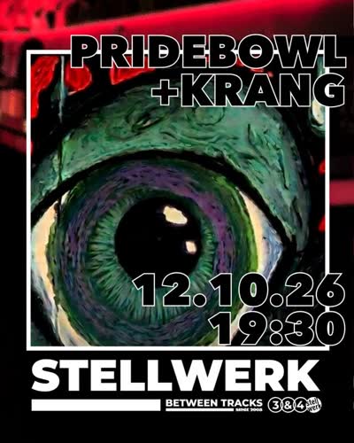 Pridebowl (usa) + Krang (cze) Konzert
