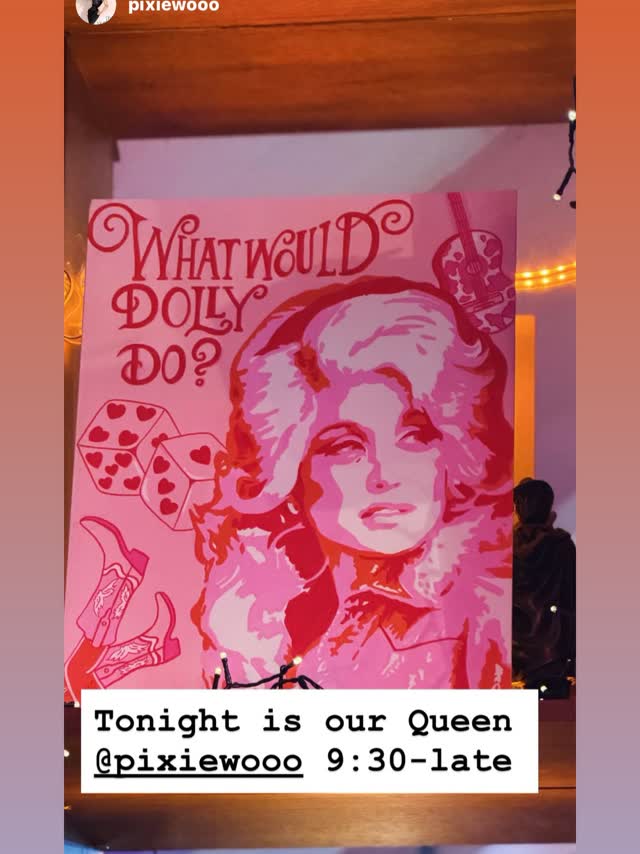 What Would Dolly Do? Tonight is our Queen @pixiewooo