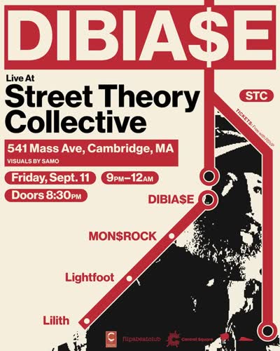Central Square presents @darealdibiase, @monsrock, @lightfootbeats + @llthsnts