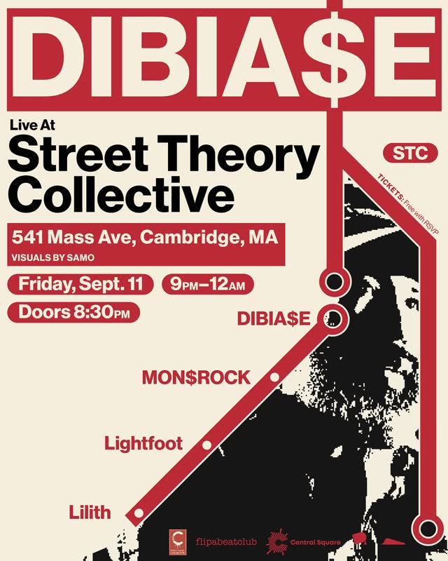 Central Square presents @darealdibiase, @monsrock, @lightfootbeats + @llthsnts