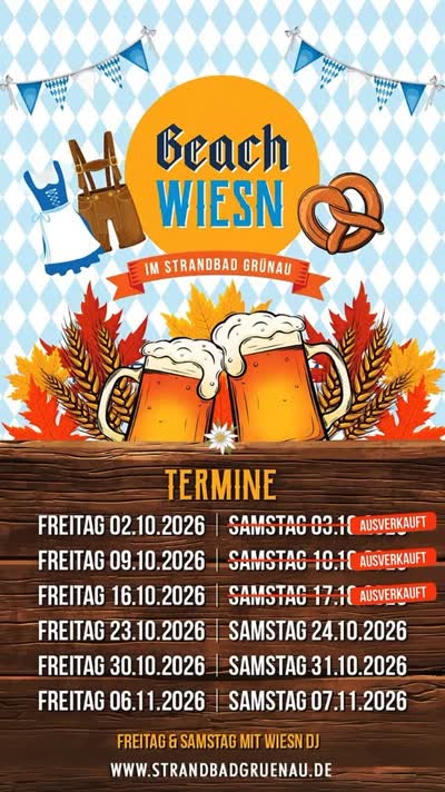 Oktoberfest im Strandbad Grünau