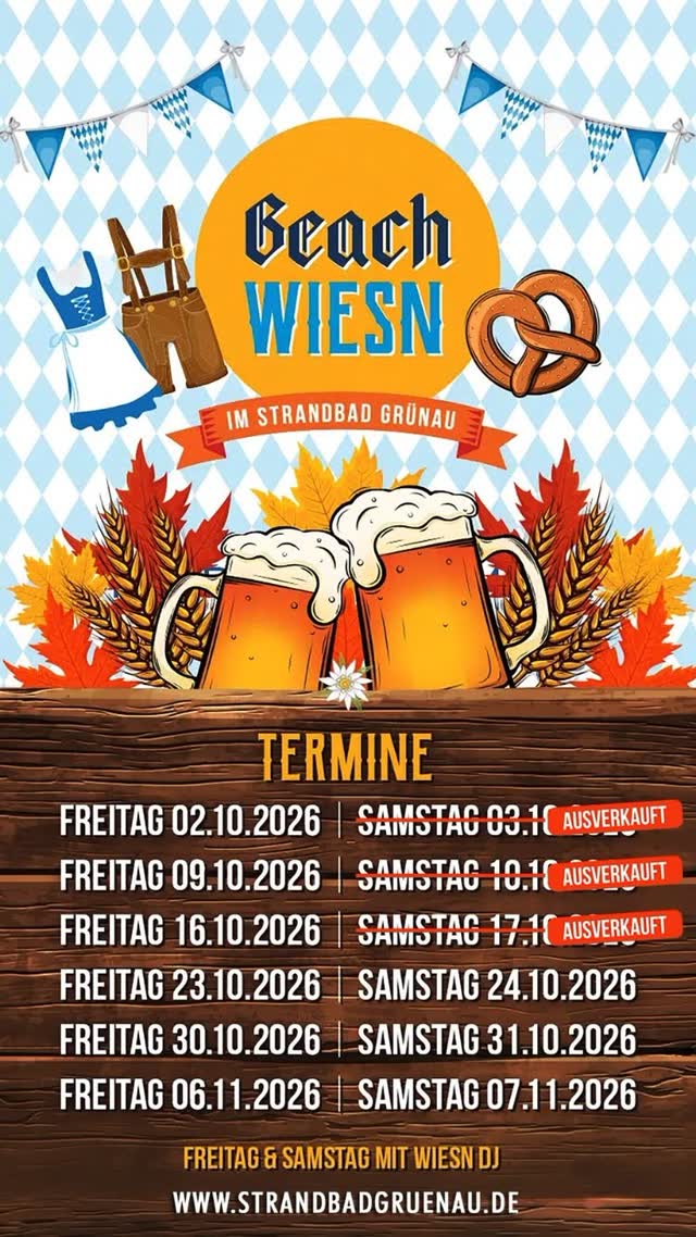 Oktoberfest im Strandbad Grünau