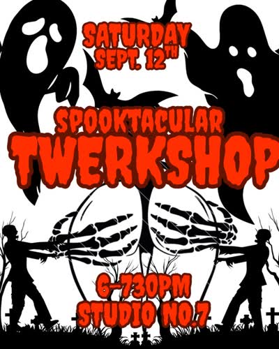 TWERKSHOP IS BACK!!! with a spooktacular bootytacular twist