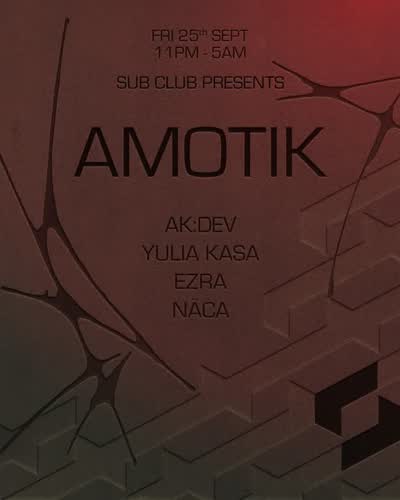 Amotik at the basement