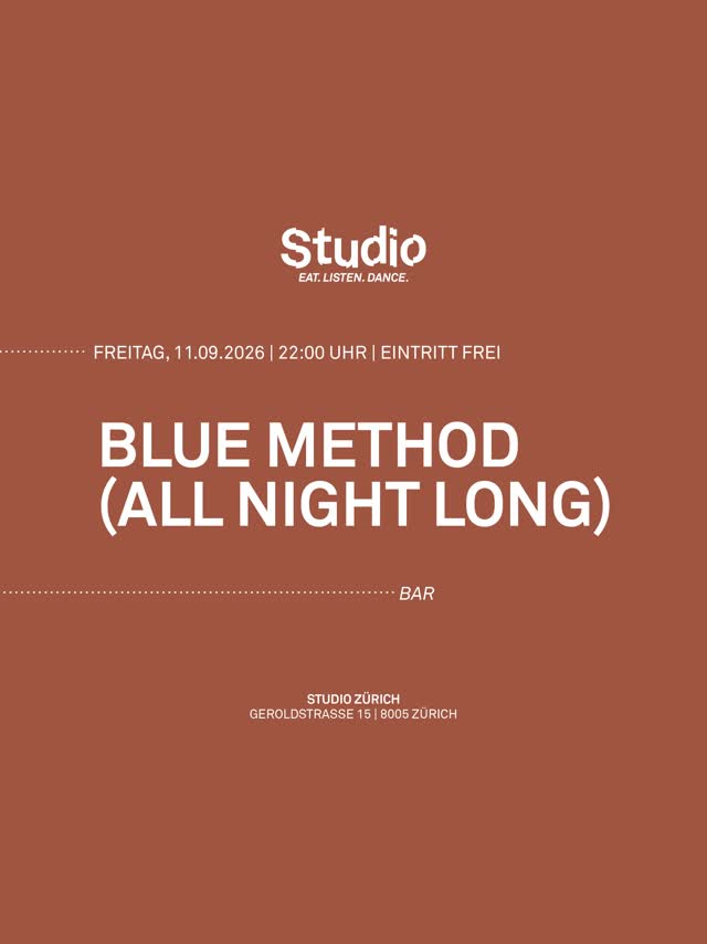 BLUE METHOD (All Night Long)