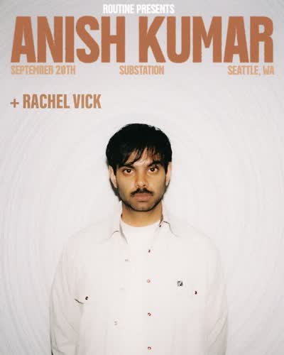 SUPPORT DROP: @rachelhvick is officially opening for Sunday Sessions founder and house producer Anish Kumar on September 20th at Substation!
