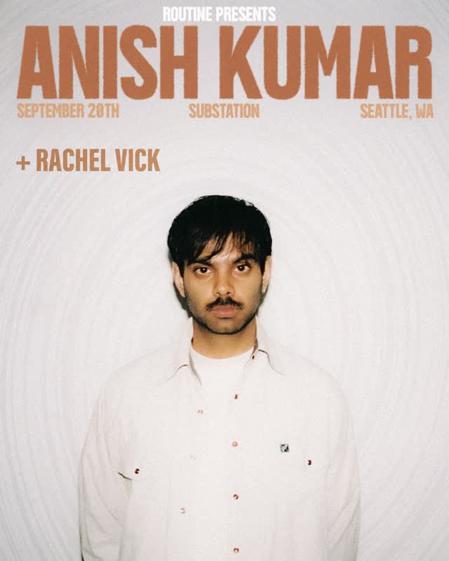 SUPPORT DROP: @rachelhvick is officially opening for Sunday Sessions founder and house producer Anish Kumar on September 20th at Substation!
