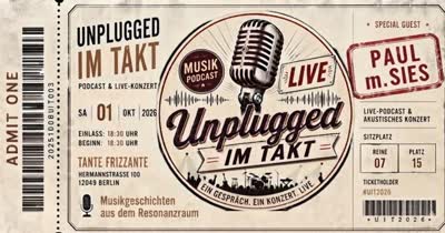 Unplugged im Takt Live-Podcast-Show