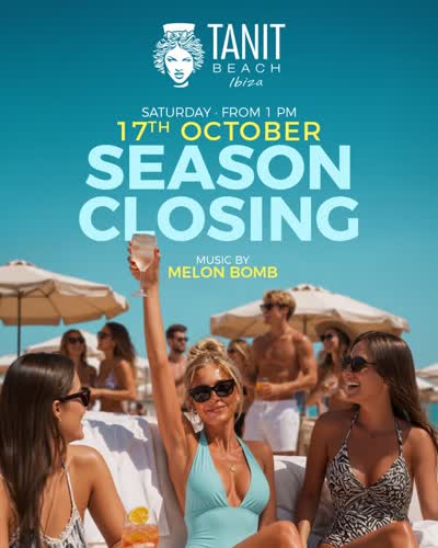 TANIT Beach Ibiza Season Closing